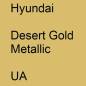 Preview: Hyundai, Desert Gold Metallic, UA.